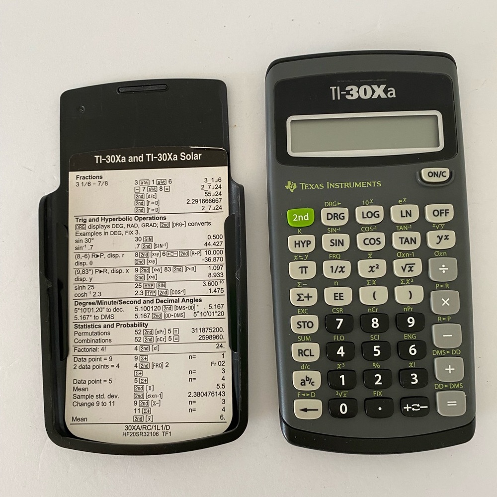Texas Instruments TI-30Xa Scientific Calculator